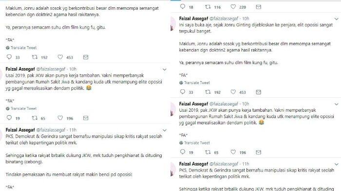 Ketua Progres98 Sebut Jokowi jika Terpilih Perlu Perbanyak RS Jiwa untuk Elit Oposisi