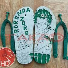 5 Sandal  Ukir  Bertema One  Piece  Unik Kreatif Nih Yang 