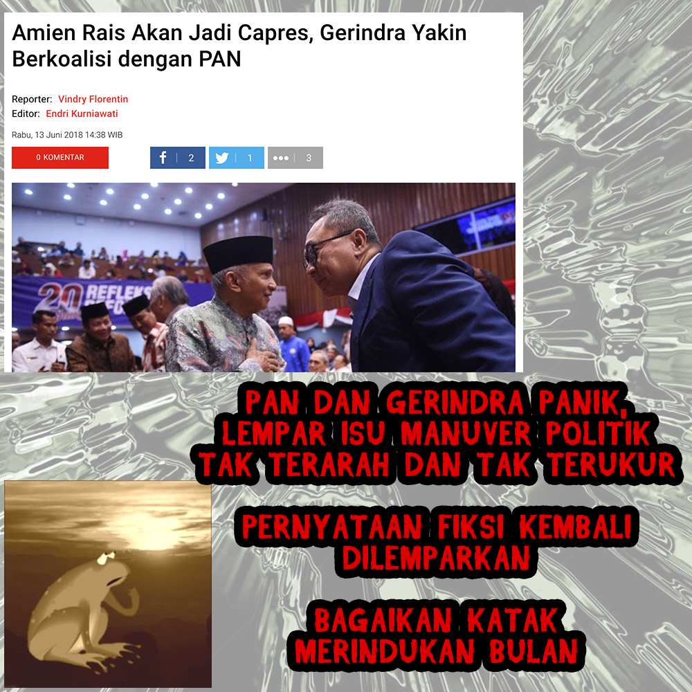 Amien Rais Akan Jadi Capres, Gerindra Yakin Berkoalisi dengan PAN