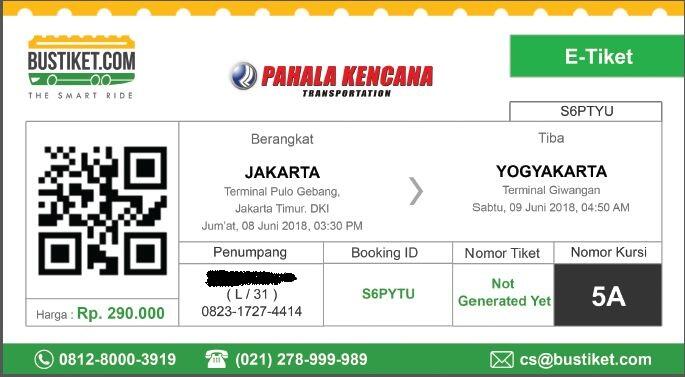 Pengalaman buruk memesan tiket bus di bustiket.com