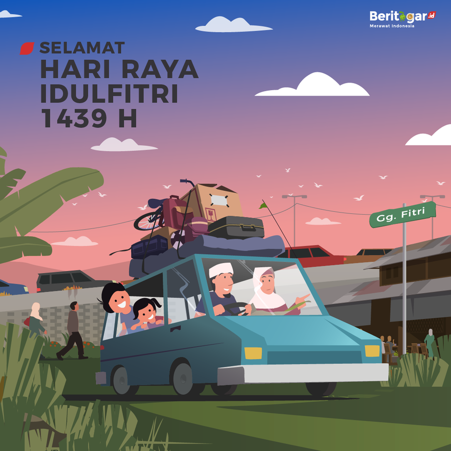 Surat dari Jatibaru: Selamat Idulfitri 1439 H