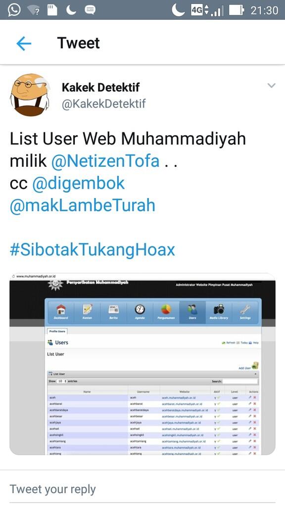 Kadernya Tersangka Hoax Selingkuh Mentan, Ini Pembelaan Ketua IMM