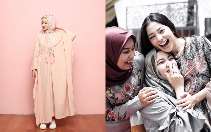 Mencuri Perhatian Saat Hari Raya Tiba? Kaftan Ala Selebritis Cantik Ini Layak Dicoba
