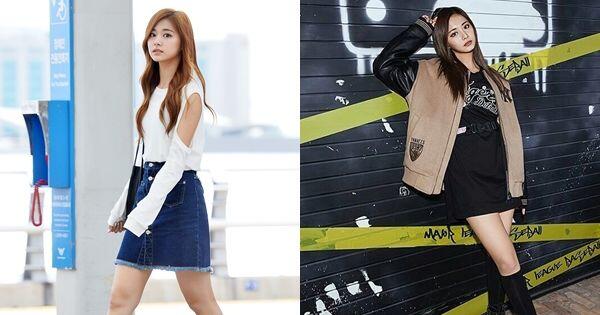 9 Outfit Chic ala Tzuyu Twice, Simple Banget lho Buat Ditiru!