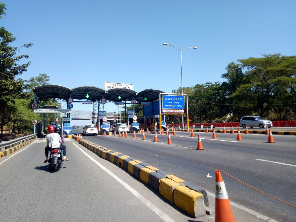 H-1, Jembatan Suramadu Terpantau Sepi