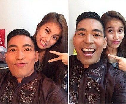 10 Potret Kedekatan Ayu Ting Ting dan Robby Purba, Serasi deh!