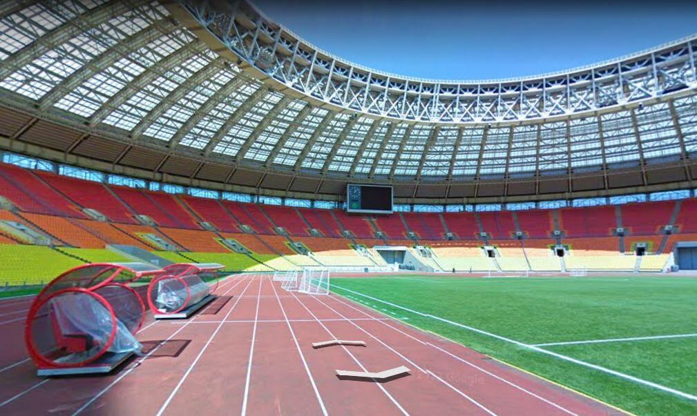FOTO-FOTO: Megahnya Stadion Pembuka Piala Dunia dari Google Earth