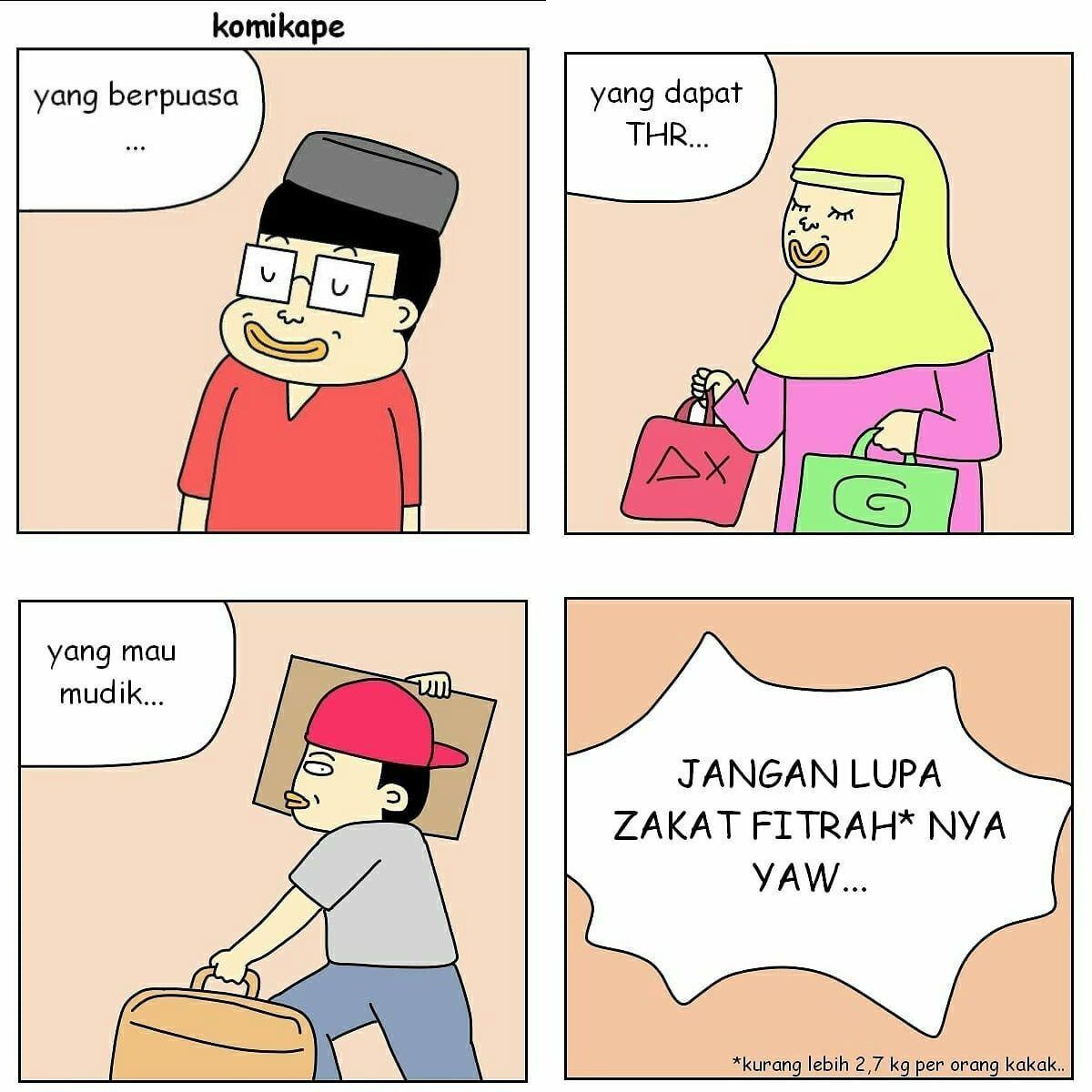 Kamu Tahu Lebaran Sudah Dekat Kalau Merasakan Sensasi di 16 Komik Ini