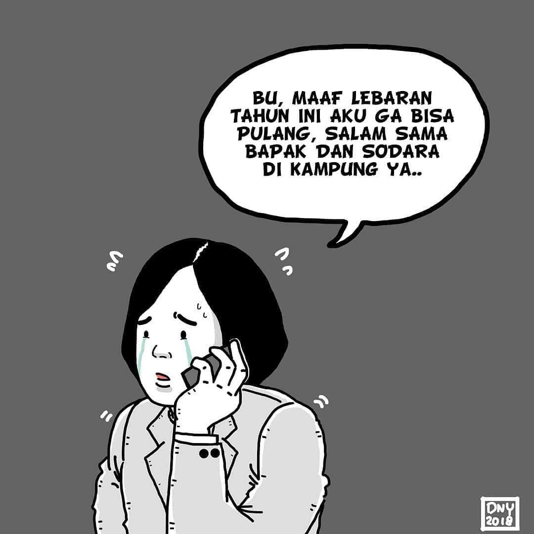 Kamu Tahu Lebaran Sudah Dekat Kalau Merasakan Sensasi di 16 Komik Ini