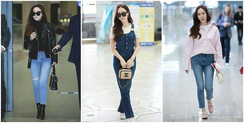10 Gaya Inspirasi Jeans ala Designer Asal Korea, Jessica Jung