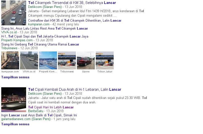 Pemudik: Mudik Tahun ini Lancar Karena Tol yang Dibangun Jokowi