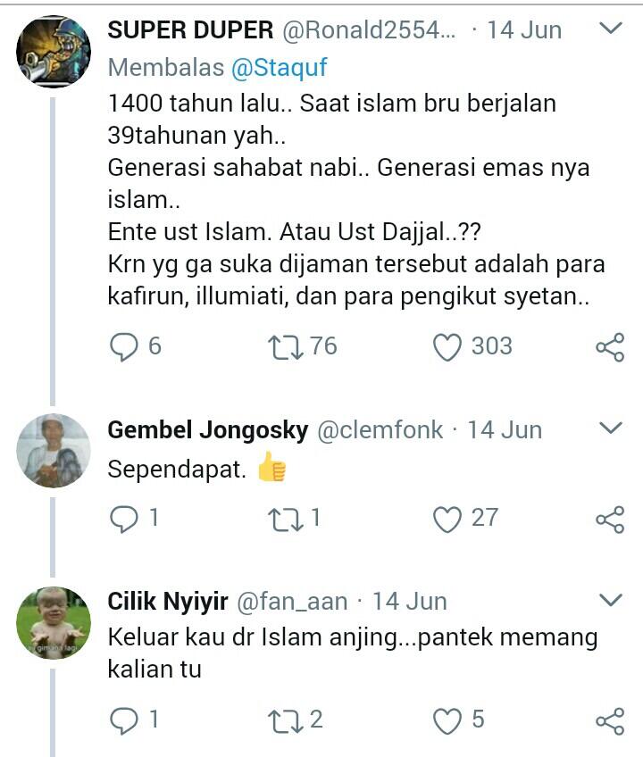 Wantimpres Jokowi sebut Islam cara hidup purba, PA 212 : Tobatlah kau Yahya Coli !!!