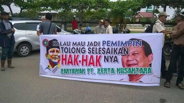 Karyawan Kertas Nusantara Tagih Gaji dan THR Mandek 4 Tahun
