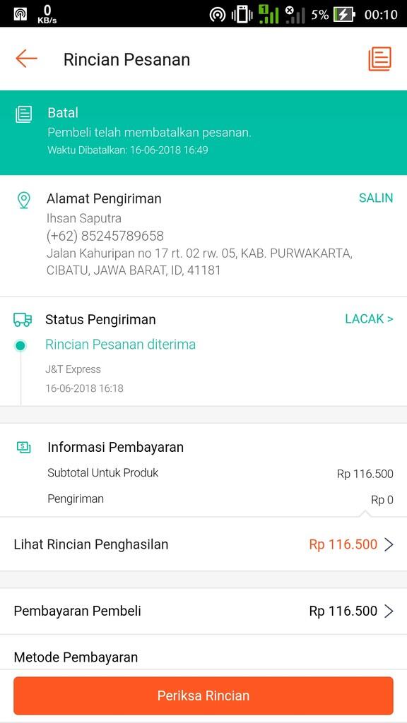 Modus Penipuan Oleh Pembeli di Shopee