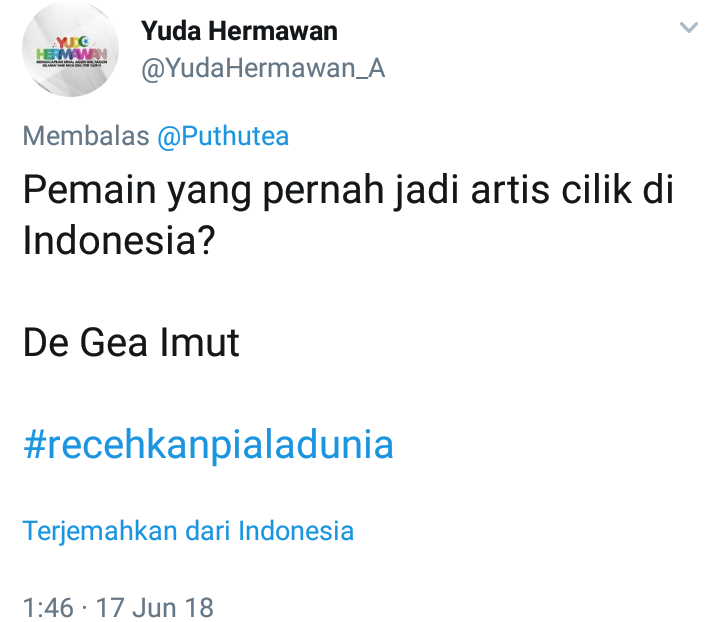 #recehkanpialadunia, Hiburan Kala Gundah