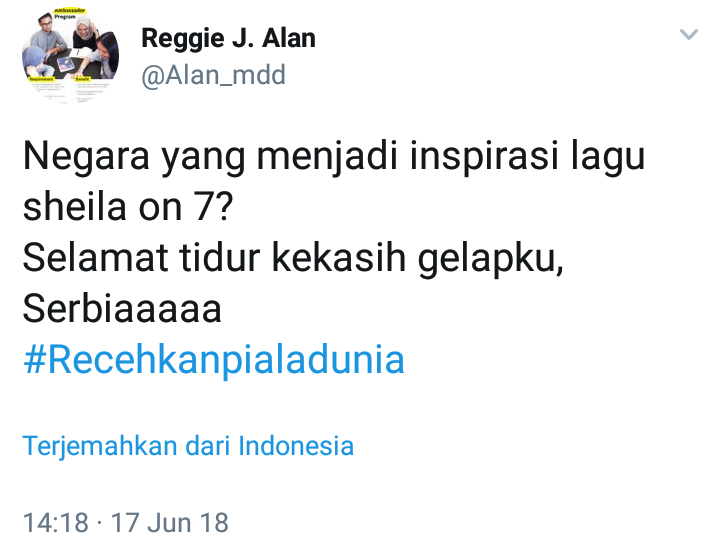 #recehkanpialadunia, Hiburan Kala Gundah