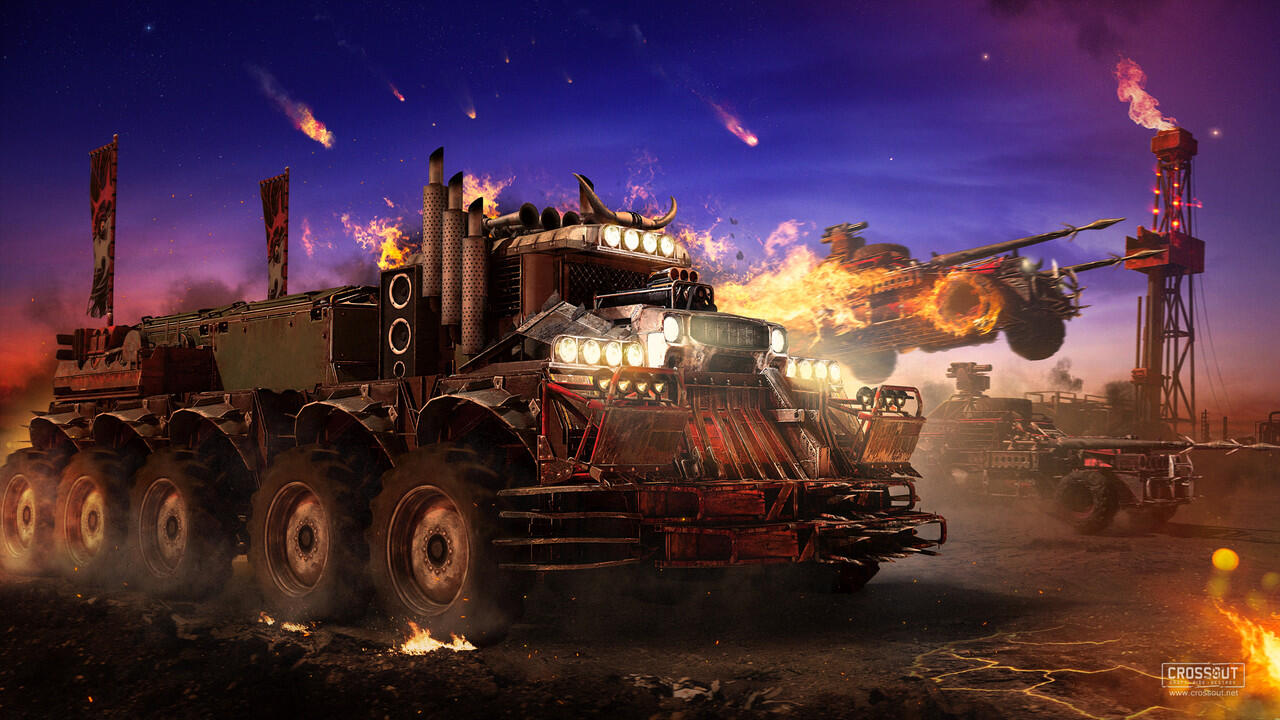 &#91;TOP 5&#93; Ini dia Senjata &quot;Legendary&quot; yang mematikan dari online combat-car: CROSSOUT