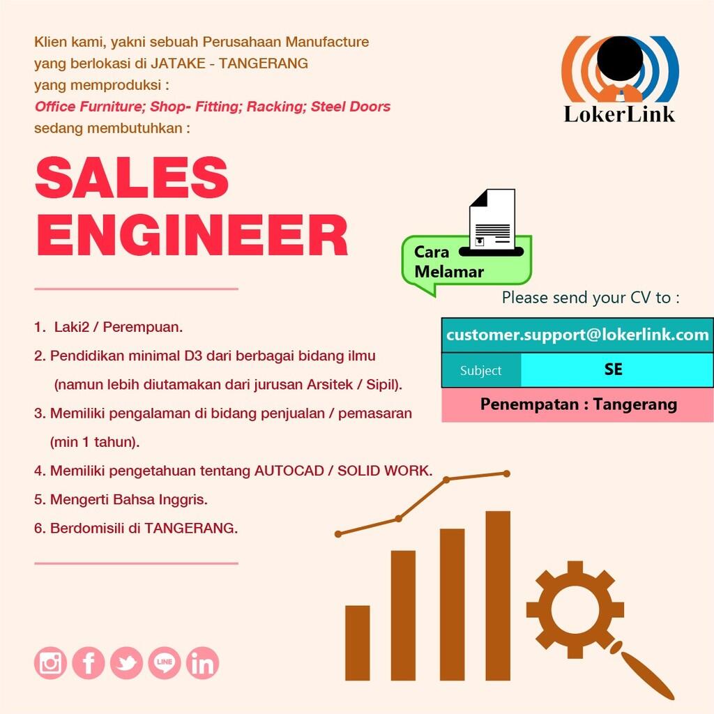 Sales Engineer (Tangerang)