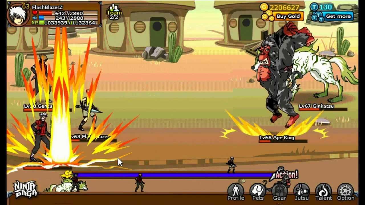 NOSTALGIA YOK. 5 BOSS NGESELIN HUNTING HOUSE DI GAME NINJA SAGA