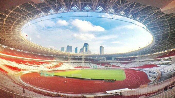 Wajah Baru Komplek Stadion Gelora Bung Karno, Sebelum dan Sesudah Renovasi 
