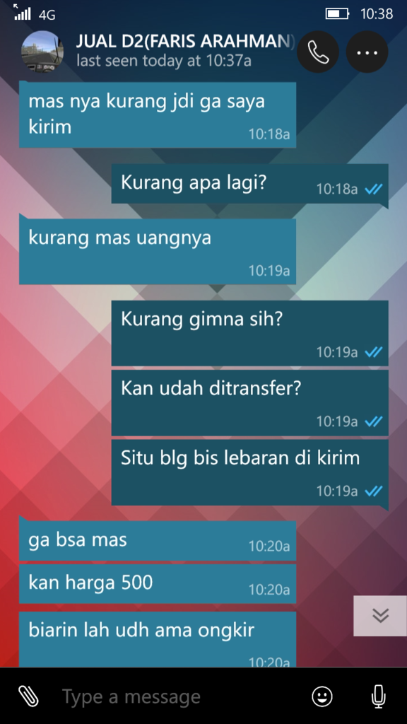 Hati2 penipuan beli Digivice part.2 bagian akhir.