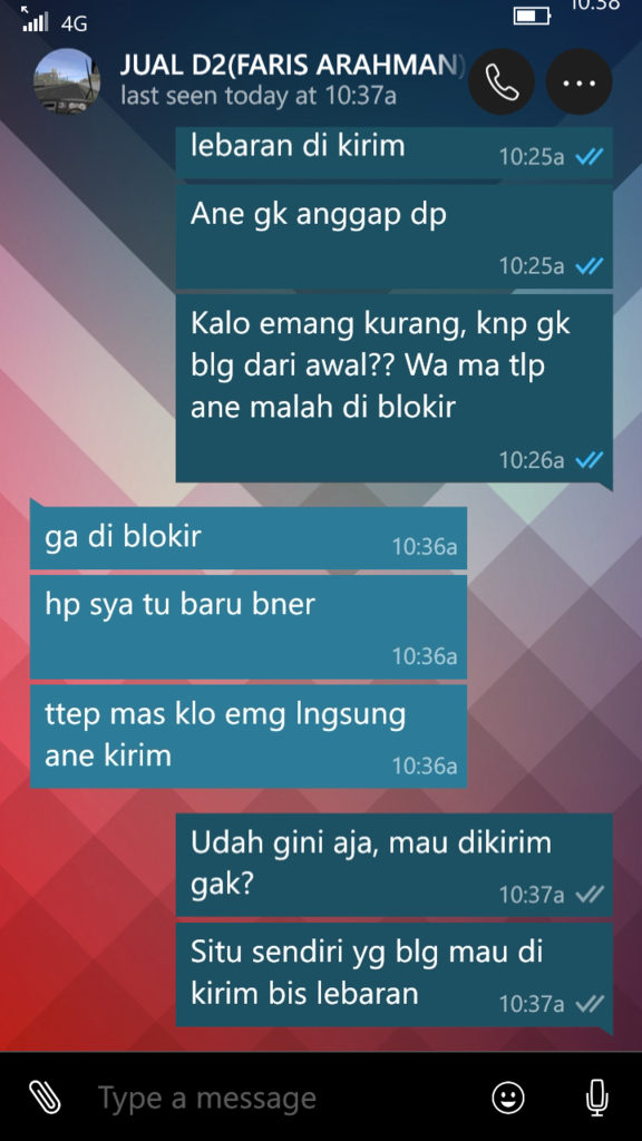 Hati2 penipuan beli Digivice part.2 bagian akhir.