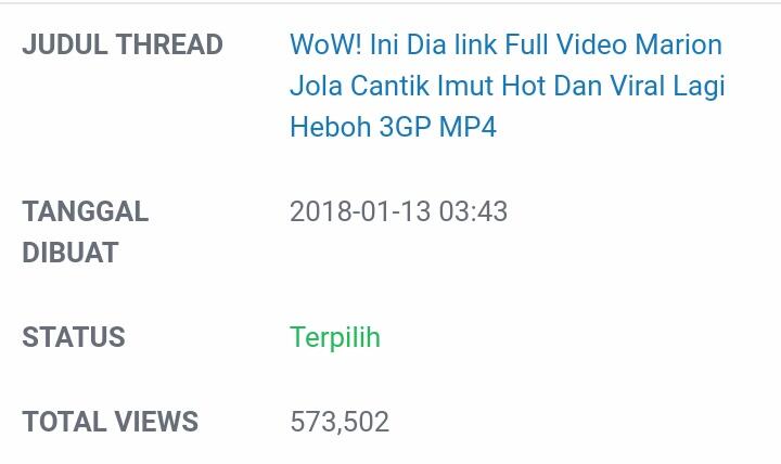 TOP Koleksi, 5 Thread Arbib Di Kaskus Kreator Yang Dapat Viewer Lumayan. (18TH + !)