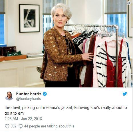 Kunjungi Anak Imigran, Jaket Melania Trump Bikin Publik Marah. Kenapa? 