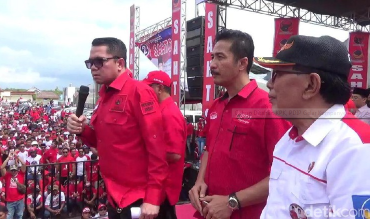 Cabup Ditahan KPK, PDIP Tetap Gelar Kampanye Akbar di Tulungagung
