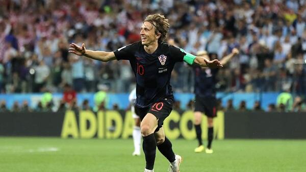 Top Player of the Match Argentina vs Kroasia: Luka Modric