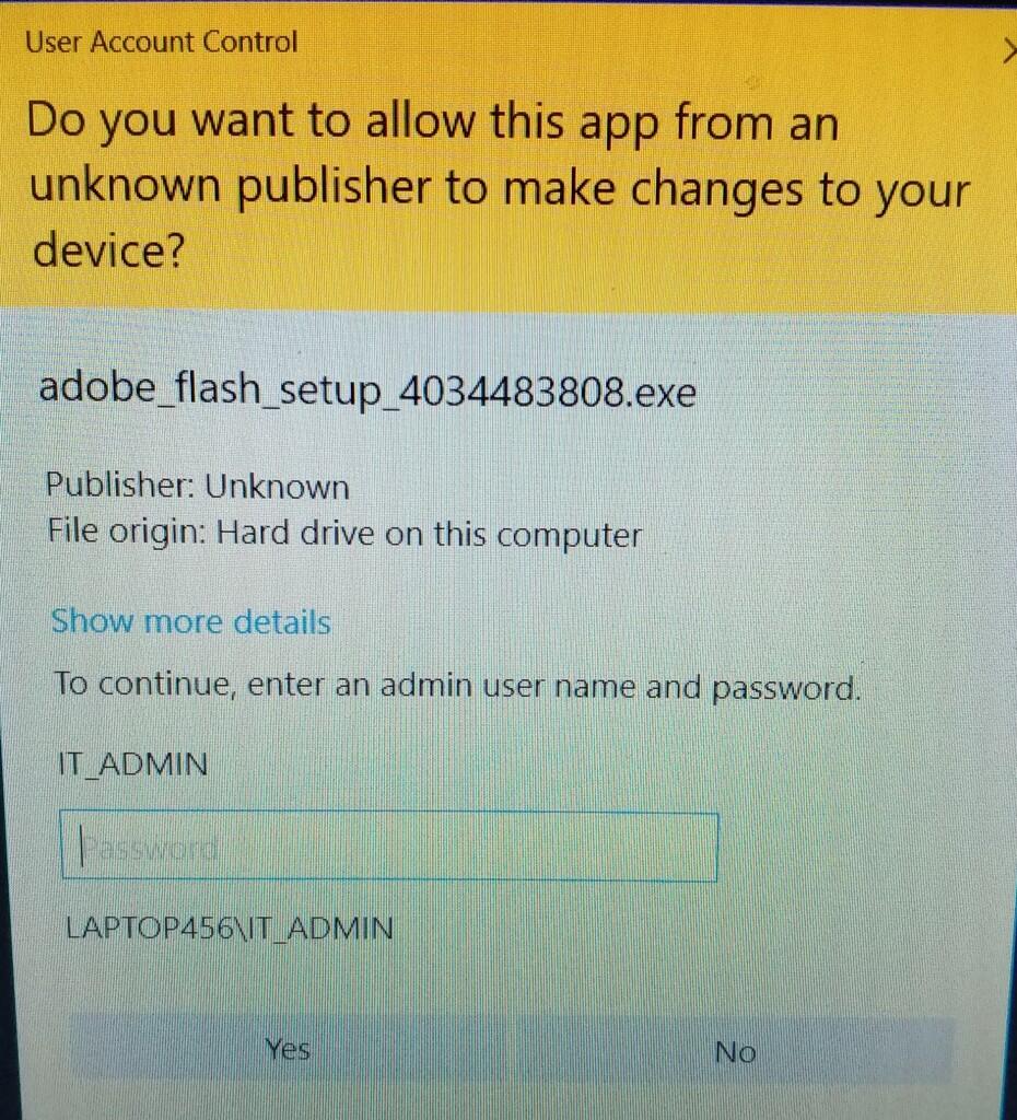 ASK : Cara matiin IT Admin Win 10.