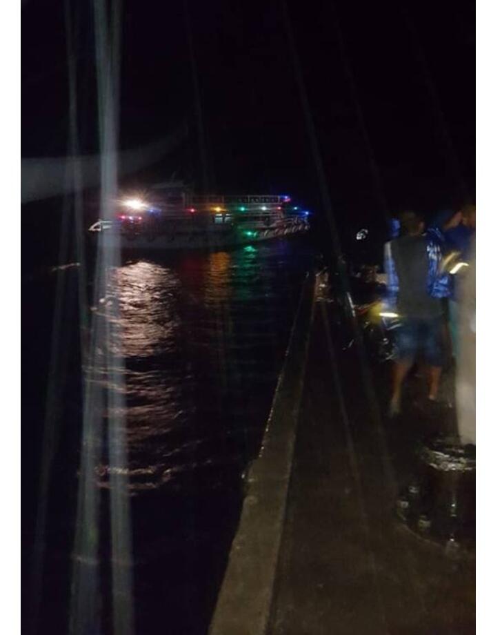 Kapal KM Ramos Risma Marisi Tenggelam Lagi Di Danau Toba