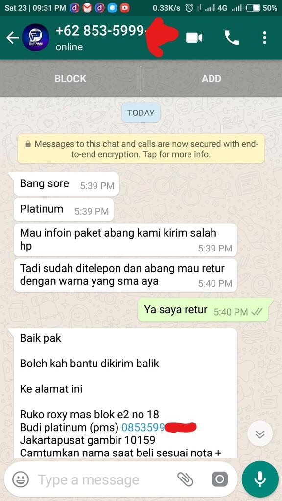 &#91; Distributor HP PLATINUM / BLESS &#93; Apakah seperti ini prosedur penjualan anda?