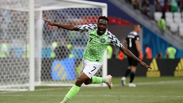 Top Player of the Match Nigeria vs Islandia: Ahmed Musa