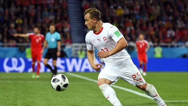 Top Player of the Match Serbia vs Swiss: Xherdan Shaqiri