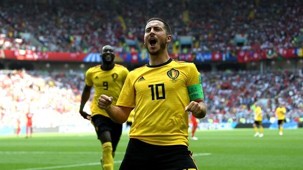 Top Player of the Match Belgia vs Tunisia: Eden Hazard