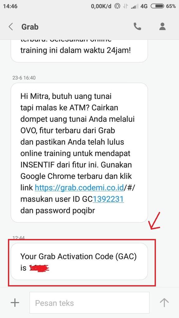 Untuk driver grab hati-hati penipuan mengatas namakan Mitra Grab