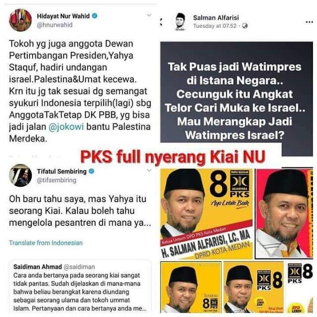 Pengurus Ponpes Tebuireng Bantah PKS Yg Diduga Giring Opini Dgn Bawa Nama Gus Solah