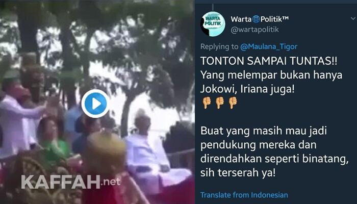 Dikecam Warganet, Jokowi “Main Lempar” Lagi Saat Buka Pesta Kesenian di Bali