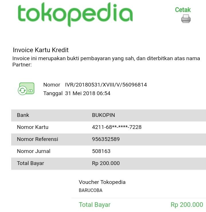tokopedia cuma janji saja