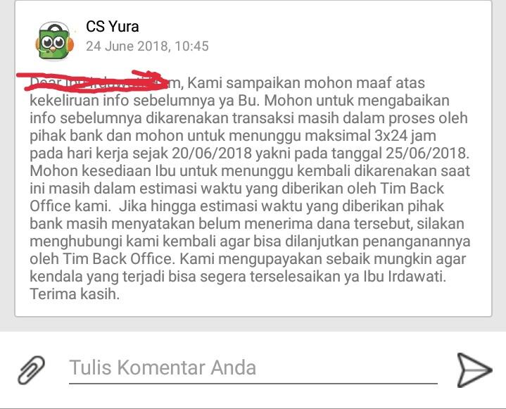 tokopedia cuma janji saja