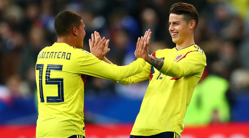 #SundulDunia ,JAMES RODRIGUEZ Kembali Menjadi "JIMAT" Bagi KOLOMBIA!