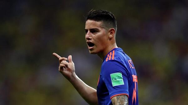 Top Player of the Match Polandia vs Kolombia: James Rodriguez