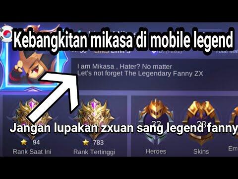 &#91;Top 5&#93; Pro Player Fanny,Versi Ane!
