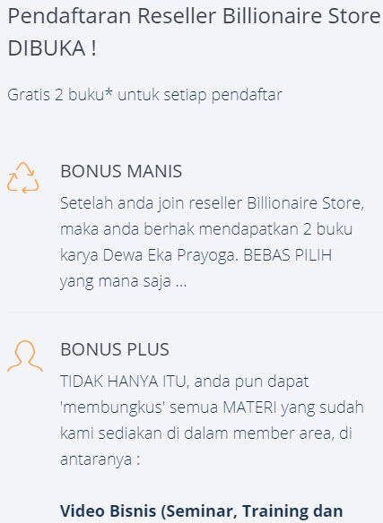 Modal Kecil Dapat 2 Buku Pintar Ilmu dan Penghasilan Jutaan Rupiah, Mau?