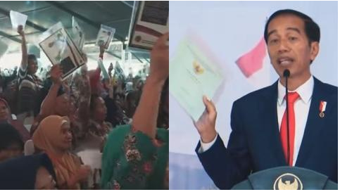 Kesaksisan Warga Korban Pungli Sertifikat Jokowi : 350 Ribu hingga 1 Juta Rupiah