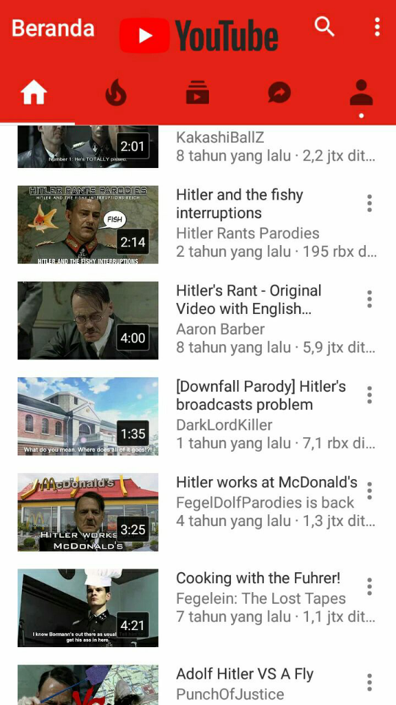 #SundulDunia Tontonan Channel Youtube Favorit Ane (TS) di Momen Piala Dunia 2018