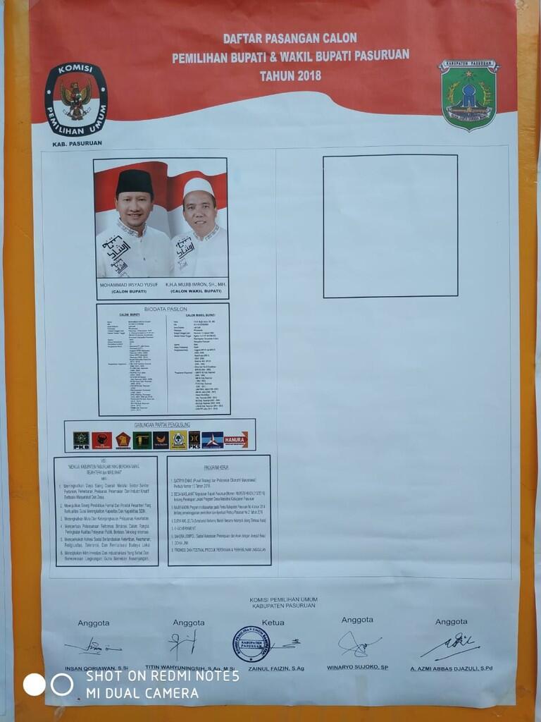 Pemilu 2018 Unik Win Rate 99,99%