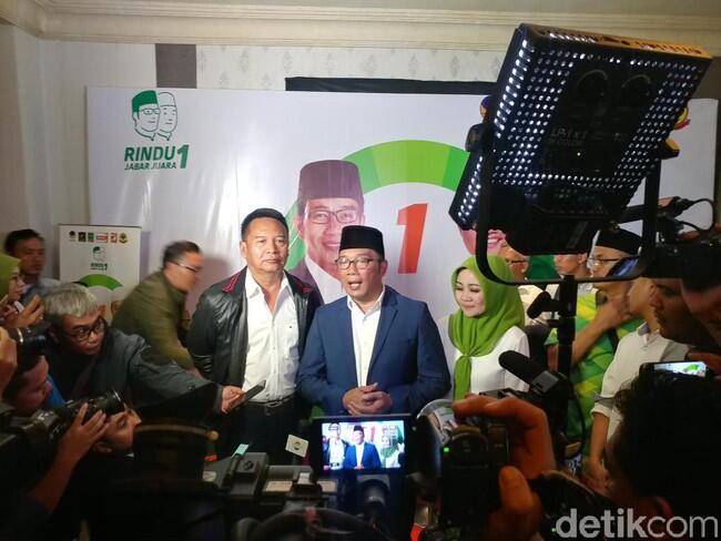 Tb Hasanuddin Temui Ridwan Kamil Ucapkan Selamat
