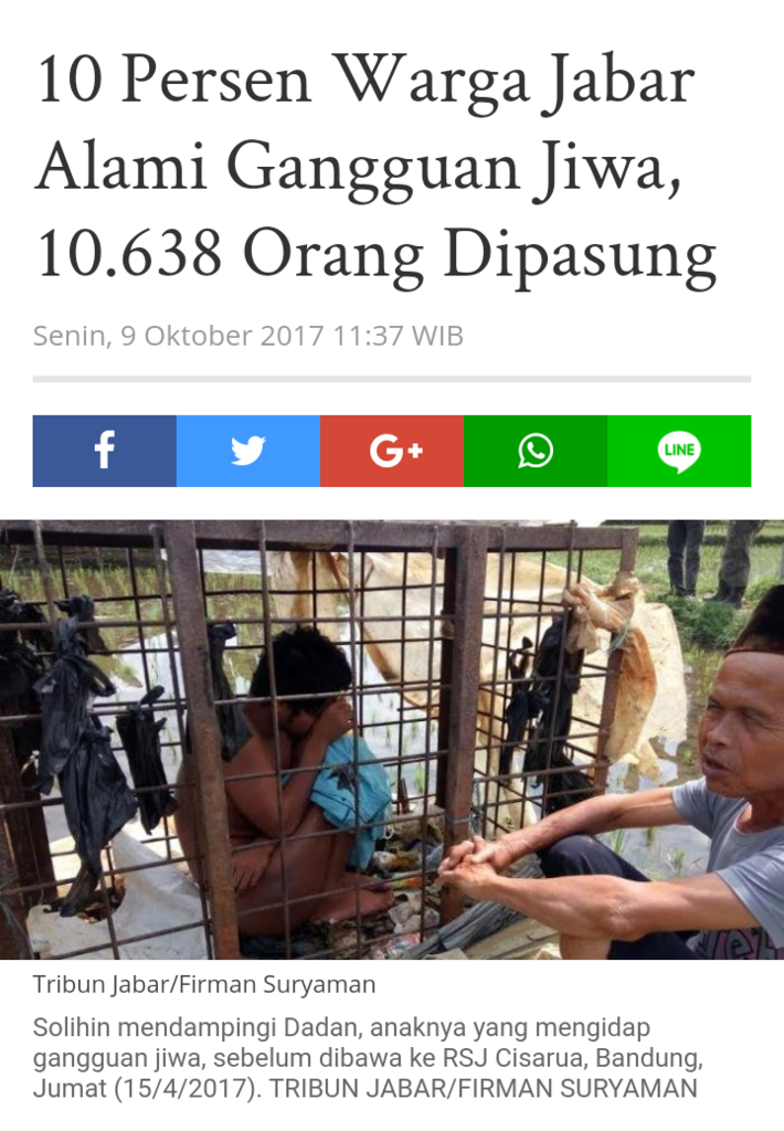 Miris! Begini Nasib Pasien Sakit Jiwa Sebelum Indonesia Merdeka